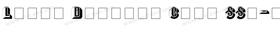 Latex Display Caps SSi字体转换